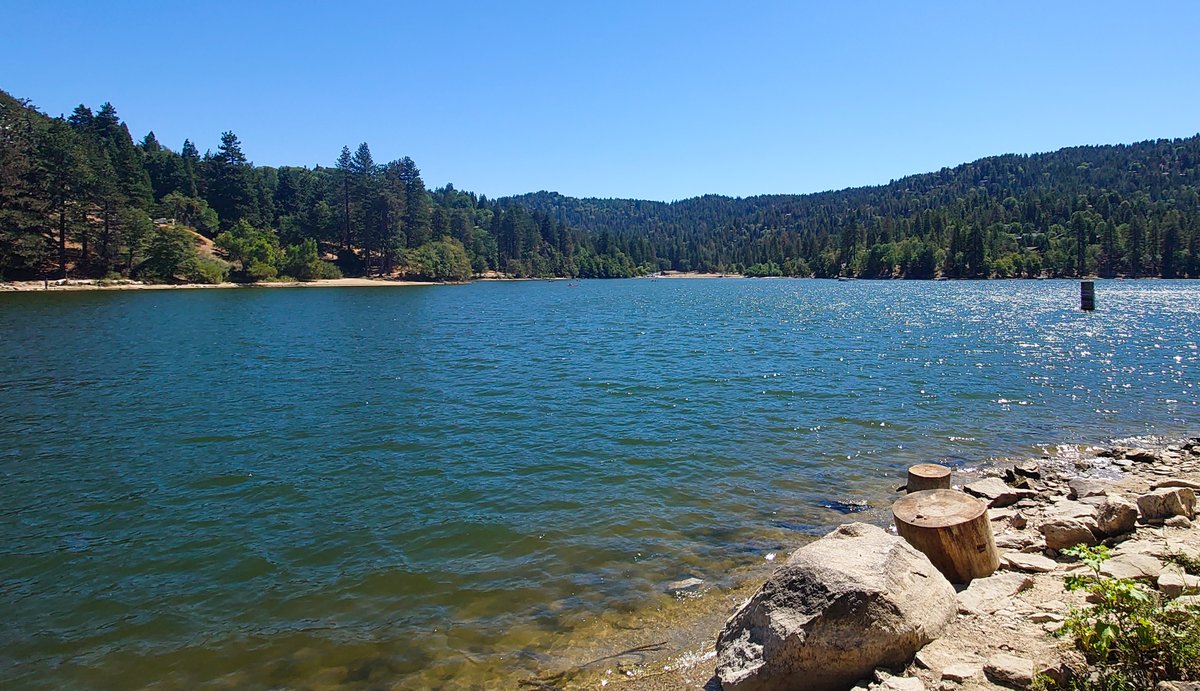 We would like to thank @solyartphotos of Rialto for submitting fantastic photos of his favorite San Bernardino County destination. 🏞️ 

Lake Gregory Regional Park, located in the community of Crestline, offers a variety of recreational opportunities including fishing, swimming,