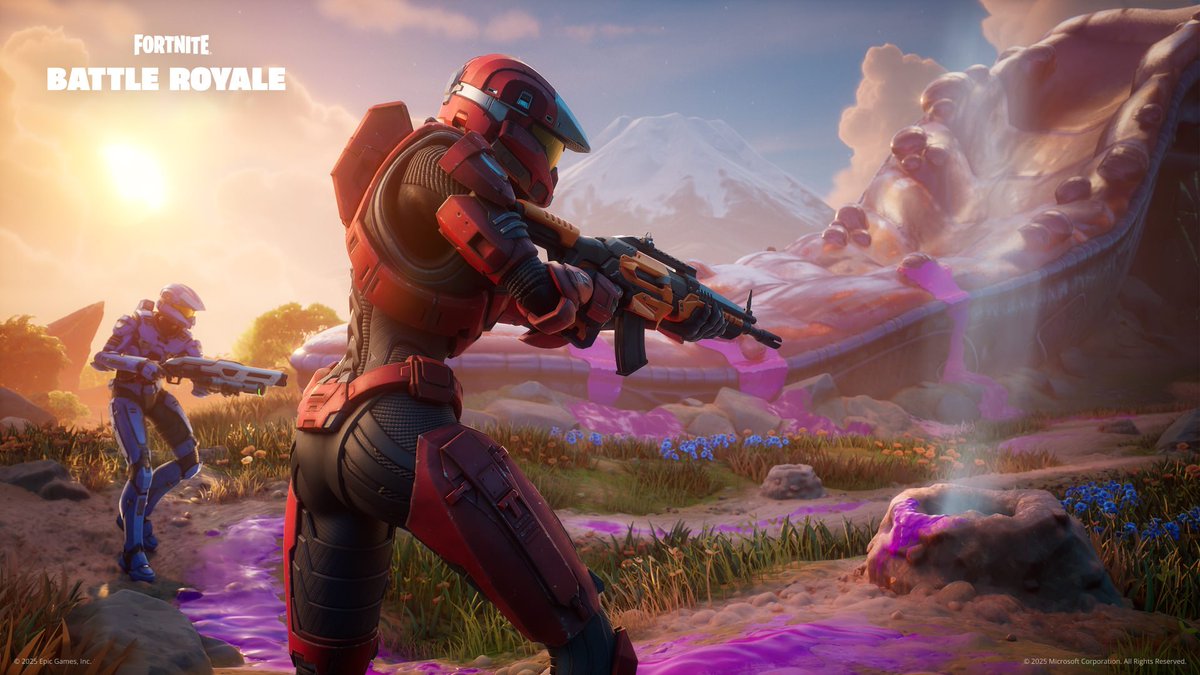 HYPEX's tweet image. HALO x FORTNITE REVEALED