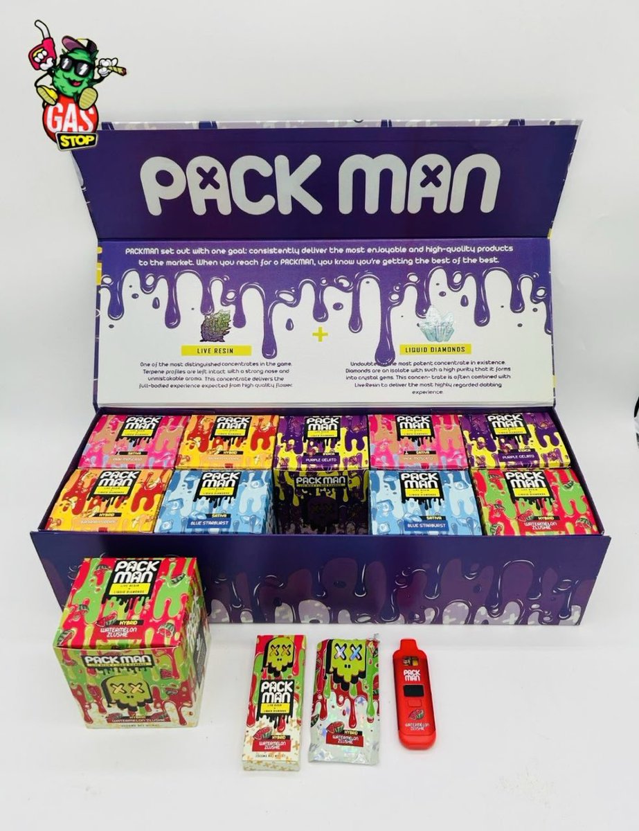 ⛽️🛑Pack Man 2 Gram Disposable🛑⛽️

New Version With Screen📺 

50 Disposables In Each Master Box🙌