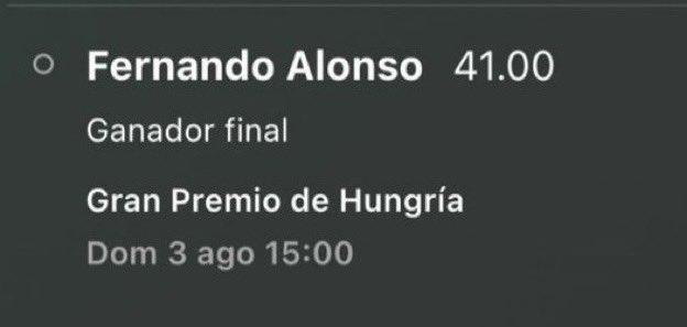 La 33. Mañana dia 3, a las 3.

Sale si o si.