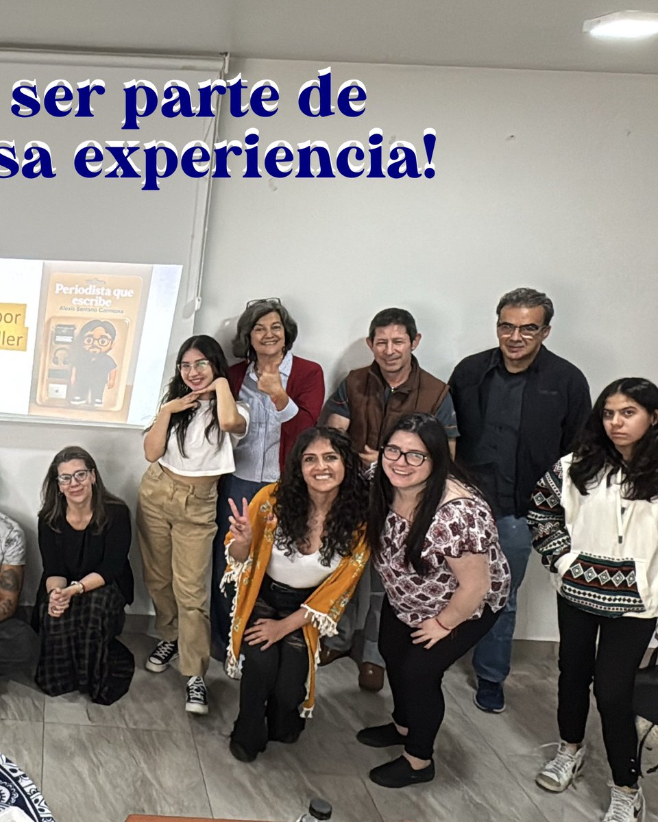 📚✨ ¡Cerramos con broche de oro!
Hoy fue el último encuentro del Taller de Escritura Creativa y nos vamos con las libretas llenas, el corazón contento y muchas historias por contar.

Gracias a cada persona que se sumó, escribió, compartió y soñó en este espacio.
Y un