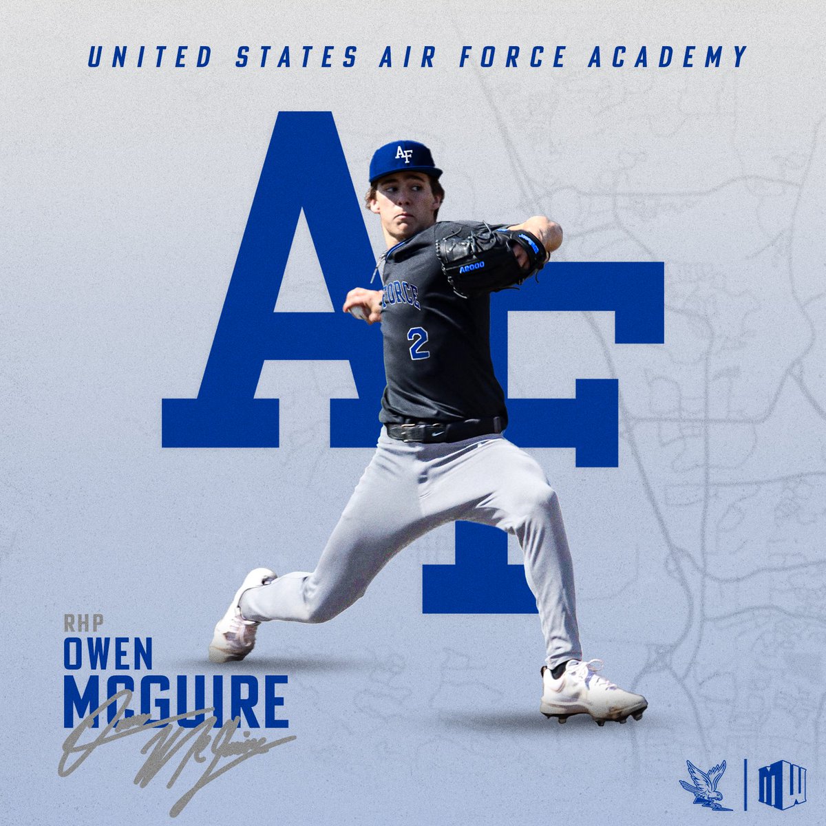 I am extremely blessed to announce my commitment to play at <a href="/AF_Baseball/">Air Force Baseball</a>. Thank you to all my family, coaches, and friends who have helped me throughout this process. Go Falcons!  
<a href="/KazUSAFA/">Kaz</a> <a href="/kmwink8/">Kyle Winkler</a> <a href="/dlacomb22/">Drew LaComb</a> 
#committed #americasteam