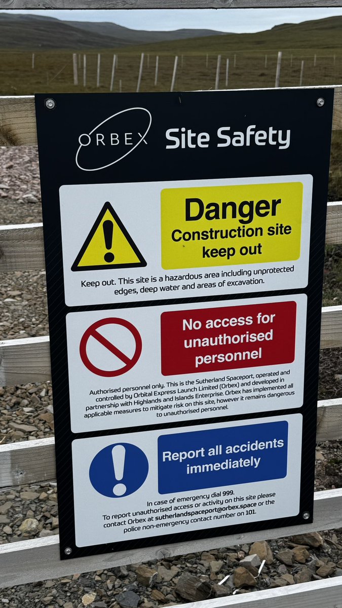 SpaceNessie's tweet image. A wee visit by what would have been Sutherland Spaceport. I still think Orbex made a massive mistake stopping development here. MASSIVE!
#SpaceNessie #teamspace