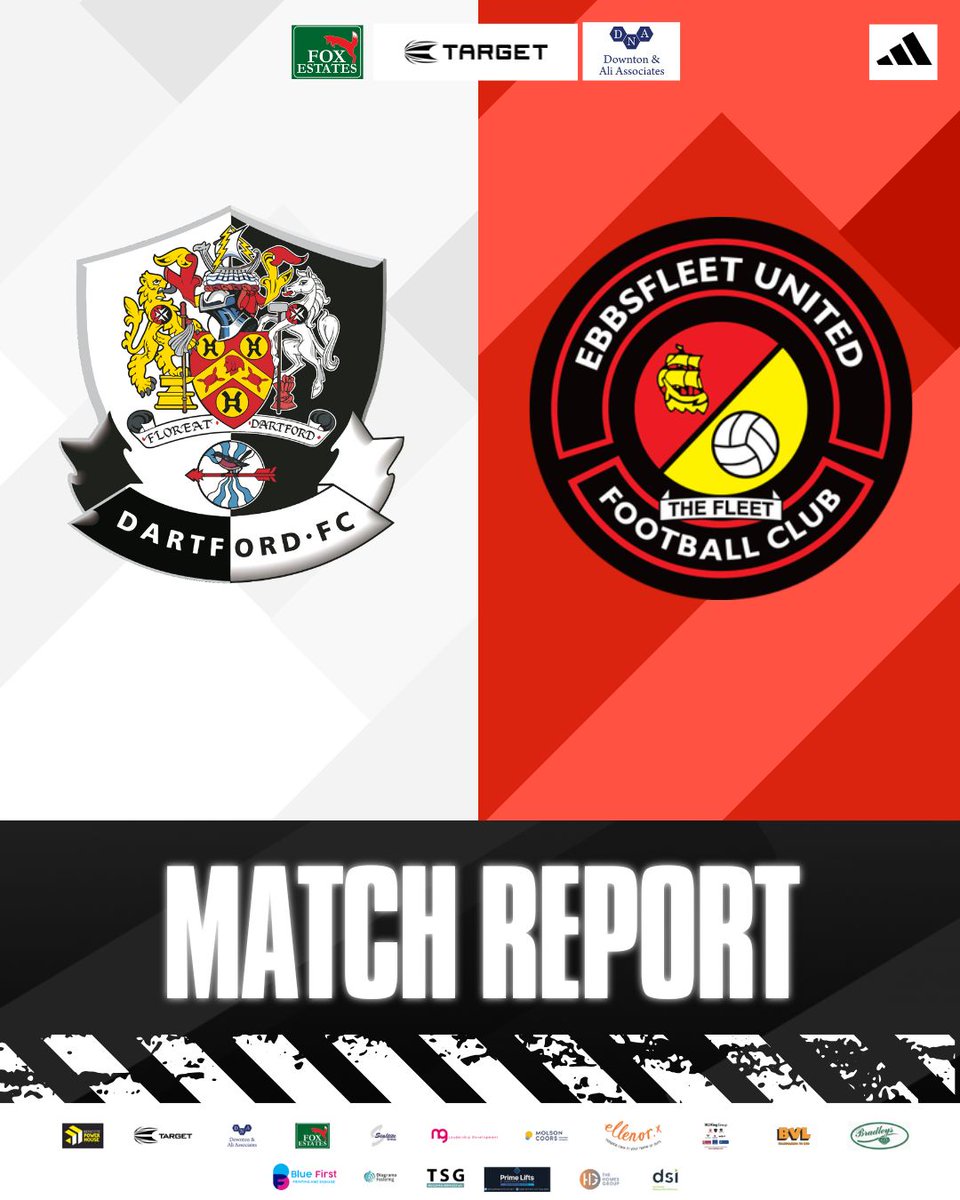 MATCH REPORT | DARTFORD 2 EBBSFLEET UNITED 2

Read the report of our final pre-season friendly, as we were held in the local derby 👇

dartfordfc.com/2025/08/match-…

✍️ @DartMan74

#DartfordFC #DartsFC