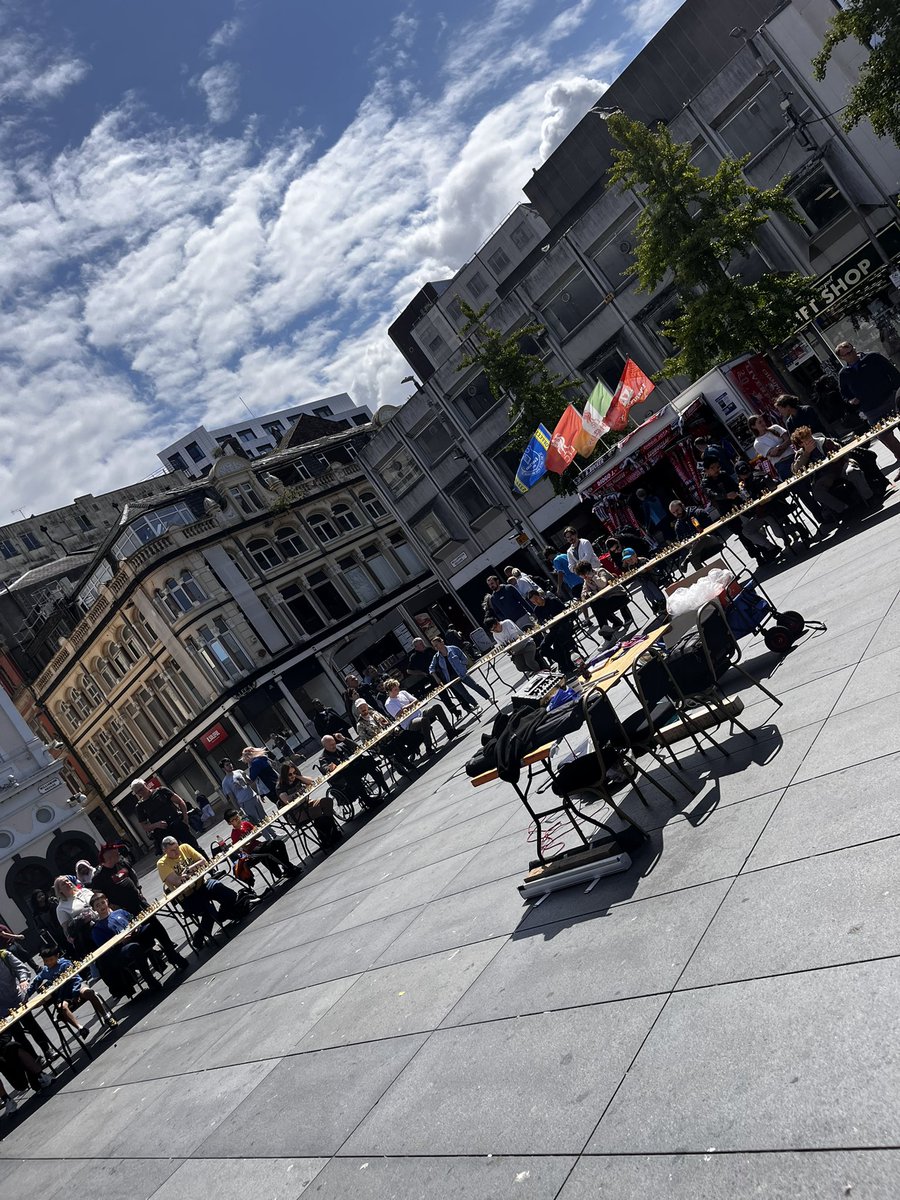 Chess in Schools Merseyside (@cscmerseyside) on Twitter photo Day 1 Chess in the City as part of the British Chess Championships.. Williamson square Simultaneous display. Awesome opening day, great chess, brilliant fun.. HUGE teamwork.. well done everyone. Thanks to <a href="/LpoolCityRegion/">Liverpool City Region</a> <a href="/SGHLpool/">St George's Hall</a> <a href="/TelegraphChess/">Malcolm Pein</a> <a href="/ecfchess/">English Chess Federation (ECF)</a> <a href="/schoolschess/">Chess in Schools and Communities</a> Day 1 Chess in the City as part of the British Chess Championships.. Williamson square Simultaneous display. Awesome opening day, great chess, brilliant fun.. HUGE teamwork.. well done everyone. Thanks to <a href="/LpoolCityRegion/">Liverpool City Region</a> <a href="/SGHLpool/">St George's Hall</a> <a href="/TelegraphChess/">Malcolm Pein</a> <a href="/ecfchess/">English Chess Federation (ECF)</a> <a href="/schoolschess/">Chess in Schools and Communities</a>