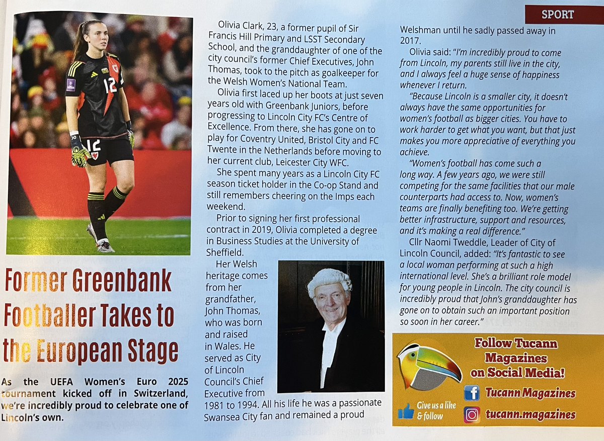 Congratulations Olivia ⚽️ 🙌🏼 💚 Proud to have been part of your journey.