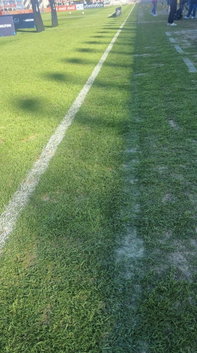 Achicaron el campo en la cancha de Morón a pedido de TIGRE