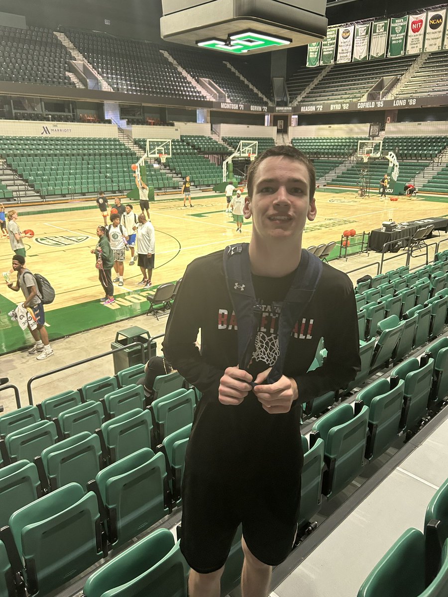 Thank you for the invite <a href="/CoachDenisco/">Drew Denisco</a>! I had a great time today at the <a href="/EMU_MBB/">Eastern Michigan Men's Basketball</a> elite camp.