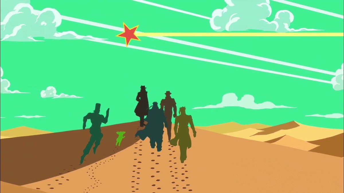 Who was also about to cry during that last JJBA outro? Because I was close to tear up. It was awesome and brought so much nostalgia

#JoJosBizarreAdventure