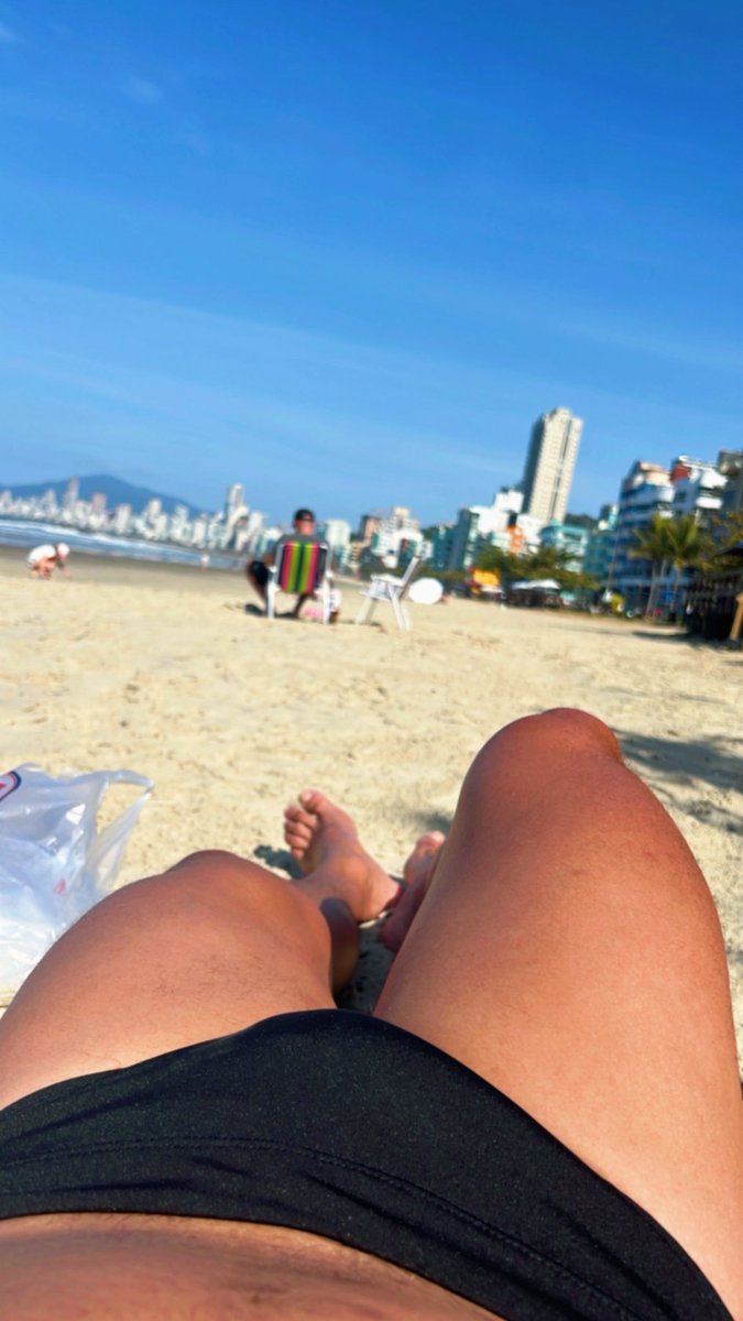 Pegando uma corzinha.