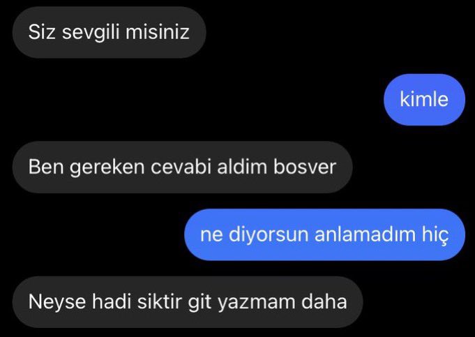 kız çabalayan erkek tweetleri atarken bizdeki cayma hızı