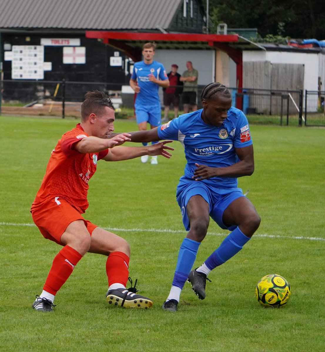Well, that was fun. A good game of football this afternoon at a refreshed EPA. The old place is looking trim. Thanks to <a href="/bartonroversfc/">Barton Rovers FC</a> for making the journey. Here's a handful of shots. <a href="/beckenhamtownfc/">Beckenham Town FC</a>