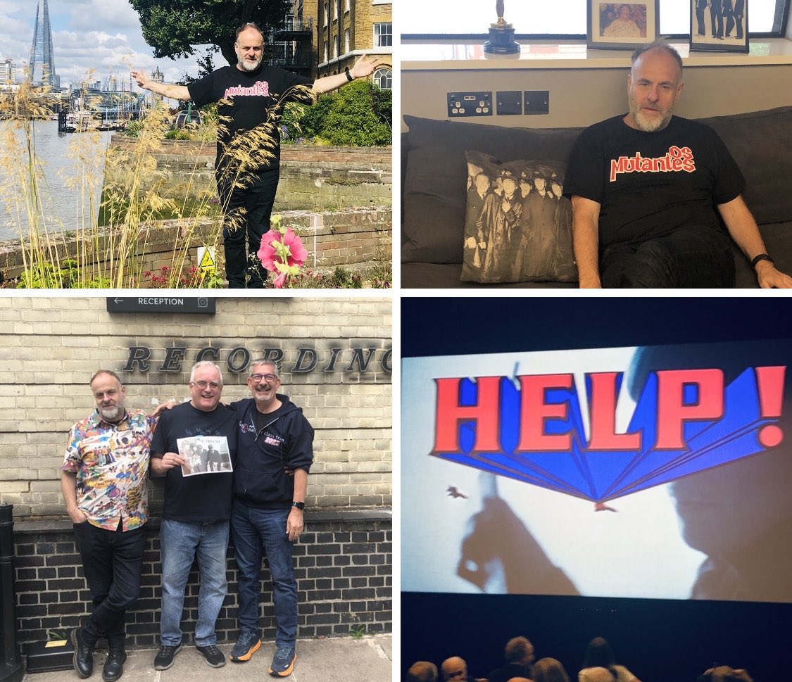 3 Beatles studios in 3 days! Today I chatted  with Gary Evans &amp; Kevin Harrington in Twickenham Studios. Also watched Chris Purcell’s cut of Help! Nice chat with film director Simon Weitzman, who tells me I’m in his next film.1 Pier Head  Quay, site of Mad Day Out. FAB! FAB! FAB!