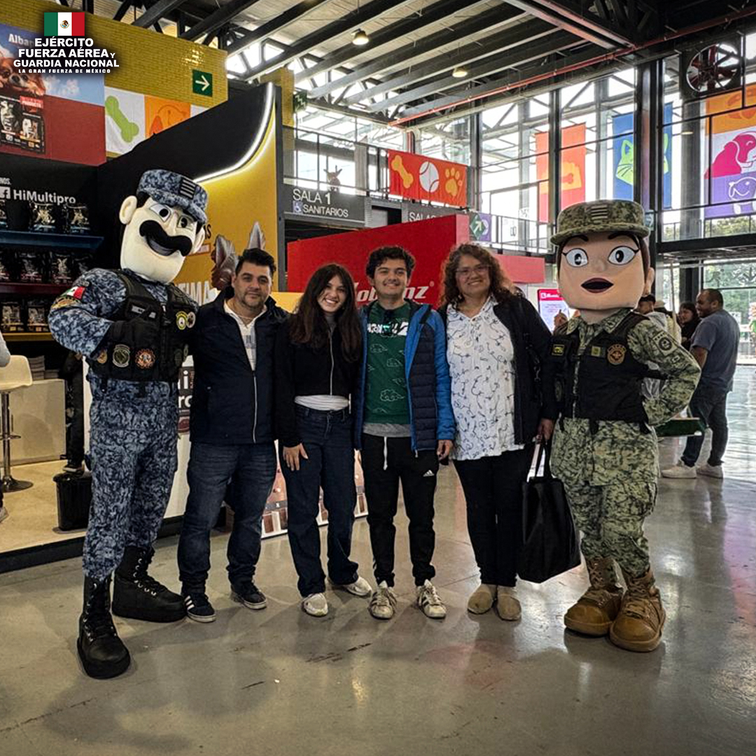 ¡Prepárate para vivir una experiencia inolvidable en el evento #AmoresDeGarra!

🐾 Ven con tu mascota, obtén su certificado de alta canina y tómate una foto con el Sargento Roko y el Cabo Arkadas; además, tendrás la oportunidad de conocer a los Sargentos Bravo, Victoria, Justo y
