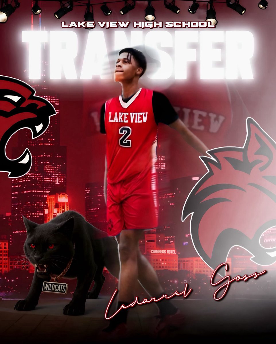 I'll be transferring to Lakeview HS for my senior year! Forever grateful for the last 3. Watch me work❤️