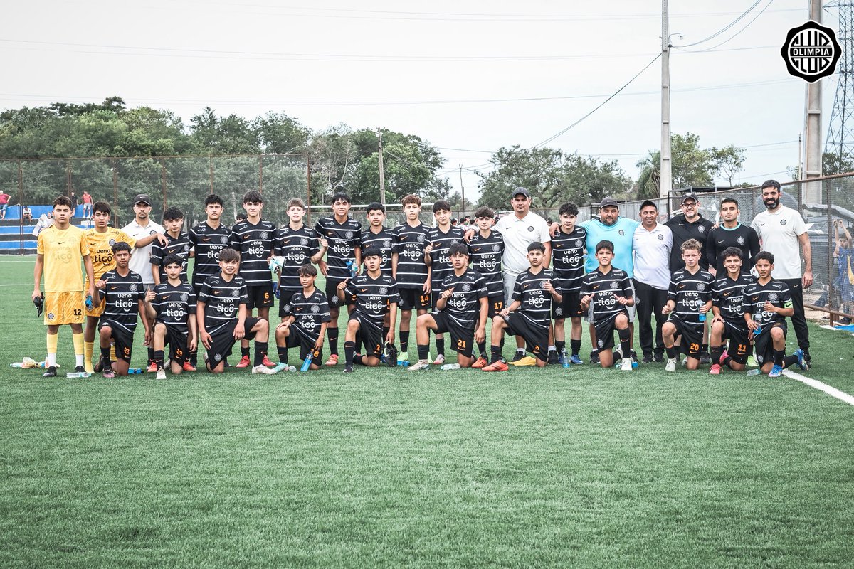 FormativasO's tweet image. #Sub13 💎

💪🏻 ¡GANÓ #𝗢𝗟𝗜𝗠𝗣𝗜𝗔! 🤍🖤🤍

➖️ Tembetary [2-6] #Olimpia. 

⚽️ Marcos Domínguez, Adrián Castillo, Thiago Alsina, Kevin Yahari 
Tobías Benítez, Renzo Gaona.

#SoyDelOlimpia ⚪️⚫️⚪️