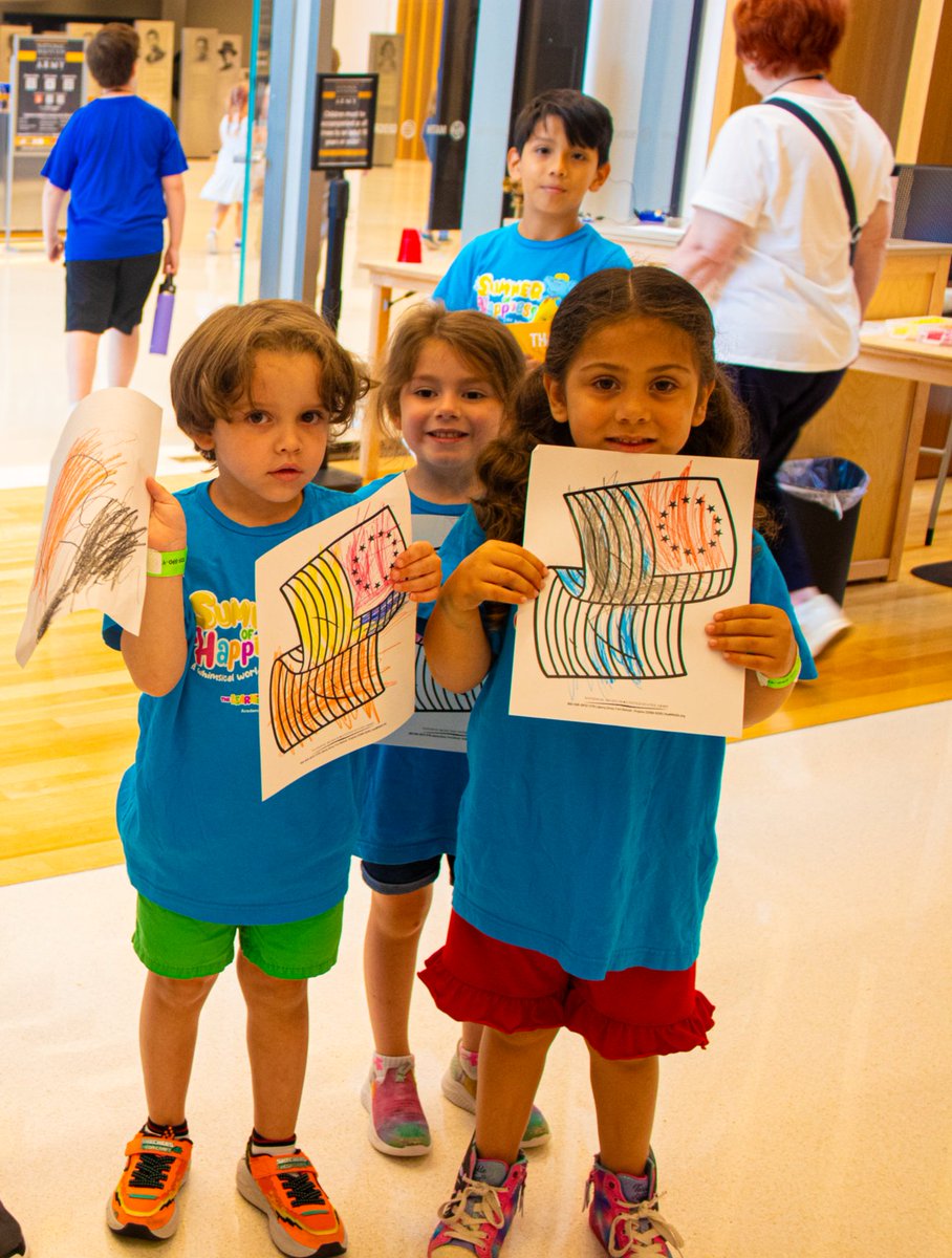 USArmyMuseum's tweet photo. You don't need a fancy gallery to see great art—check out masterpieces by these junior Rembrandts! 🎨 Enjoy free daily activities at the Experiential Learning Center. Plan your visit: https://t.co/aWMWumbT0O #ColoringBookDay https://t.co/RW0IrM2PJ3