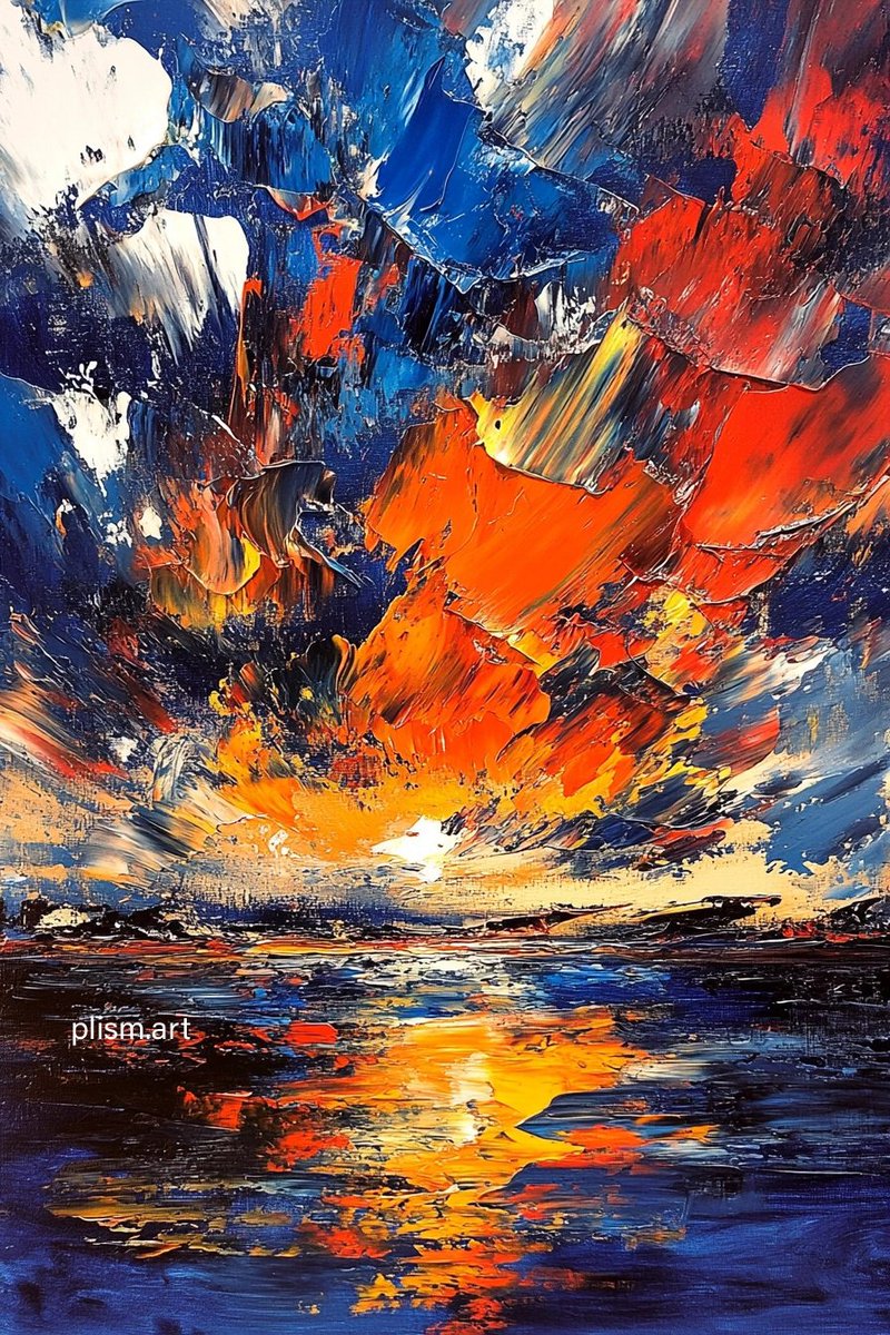 QamarRiaz1's tweet photo. The Last Storm Before the night
#Plism #Abstractionism #AI https://t.co/8FMsRsVCWq