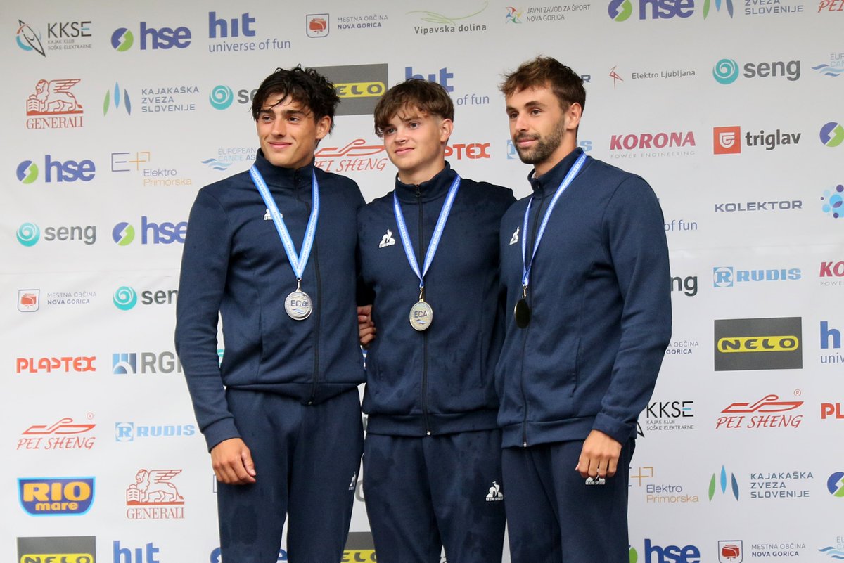 Swiss, Slovak, Slovenian and French anthems echoed through Solkan

Read more ➡️ canoe-europe.org/news/swiss-slo…

#CanoeEurope #PaddleEurope