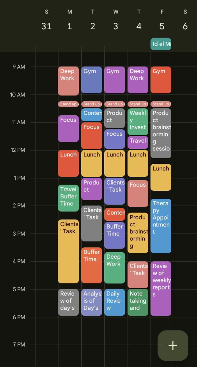 Tolú Lọpẹ́ 🌸🌹 (@thevagirll) on Twitter photo So, I did this for a tech founder and a digital nomad based in Lagos. She plans every of her schedule in her head😹😹 but I helped her bring these plans to life by creating a 1-week schedule using Google Calendar. ♥️
#Calendarmanagement <a href="/AlabaUmar_/">The VA babe🎀</a> So, I did this for a tech founder and a digital nomad based in Lagos. She plans every of her schedule in her head😹😹 but I helped her bring these plans to life by creating a 1-week schedule using Google Calendar. ♥️
#Calendarmanagement <a href="/AlabaUmar_/">The VA babe🎀</a>