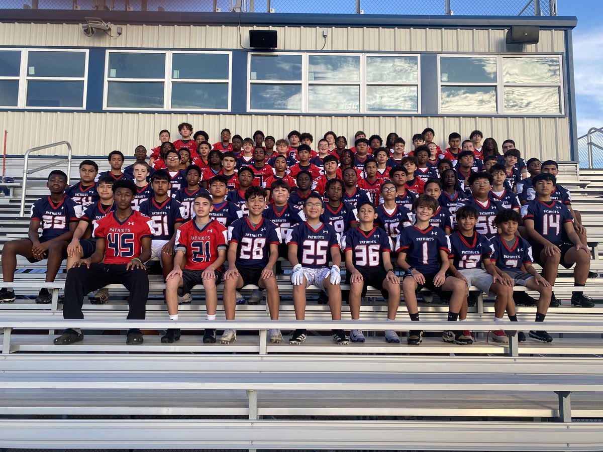 Veterans Memorial Football™️ (@saveteransfball) on Twitter photo Kitty Hawk Flyers, Cibolo Creek Cobras, and our new Patriots all in the red, white, and blue! The future is bright in Patriot Nation! #EETEDT <a href="/SAVeteransHS/">Veterans Memorial High School</a> <a href="/JISD_ATHLETICS/">Judson ISD Athletics</a> <a href="/JudsonISD/">Judson ISD 🍎</a> Kitty Hawk Flyers, Cibolo Creek Cobras, and our new Patriots all in the red, white, and blue! The future is bright in Patriot Nation! #EETEDT <a href="/SAVeteransHS/">Veterans Memorial High School</a> <a href="/JISD_ATHLETICS/">Judson ISD Athletics</a> <a href="/JudsonISD/">Judson ISD 🍎</a>