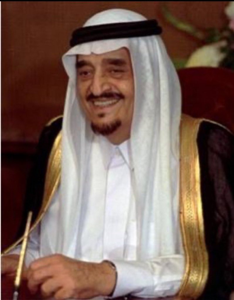 #ذكري_وفاه_الملك_فهد 
رحم الله هذا الوجه