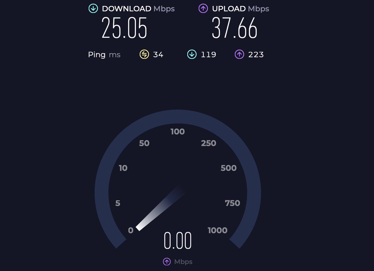 اذا عندك فايبر بالبيت فأنت في نعمة تستحق الشكر

واذا حالتك مثلي معتمد على 5G فللأسف الوضع مؤخرا سيء 💔

هذا المفروض يعطيني سرعة 300 لكن حتى صور واتساب صارت ماتفتح 🥲

مشكلتي كل الحي واصلهم الفايبر وبيتي أنا وجاري فقط لأنها جديدة ماوصلنا ومافيه حل للأسف من سنتين والواحد يطالب
