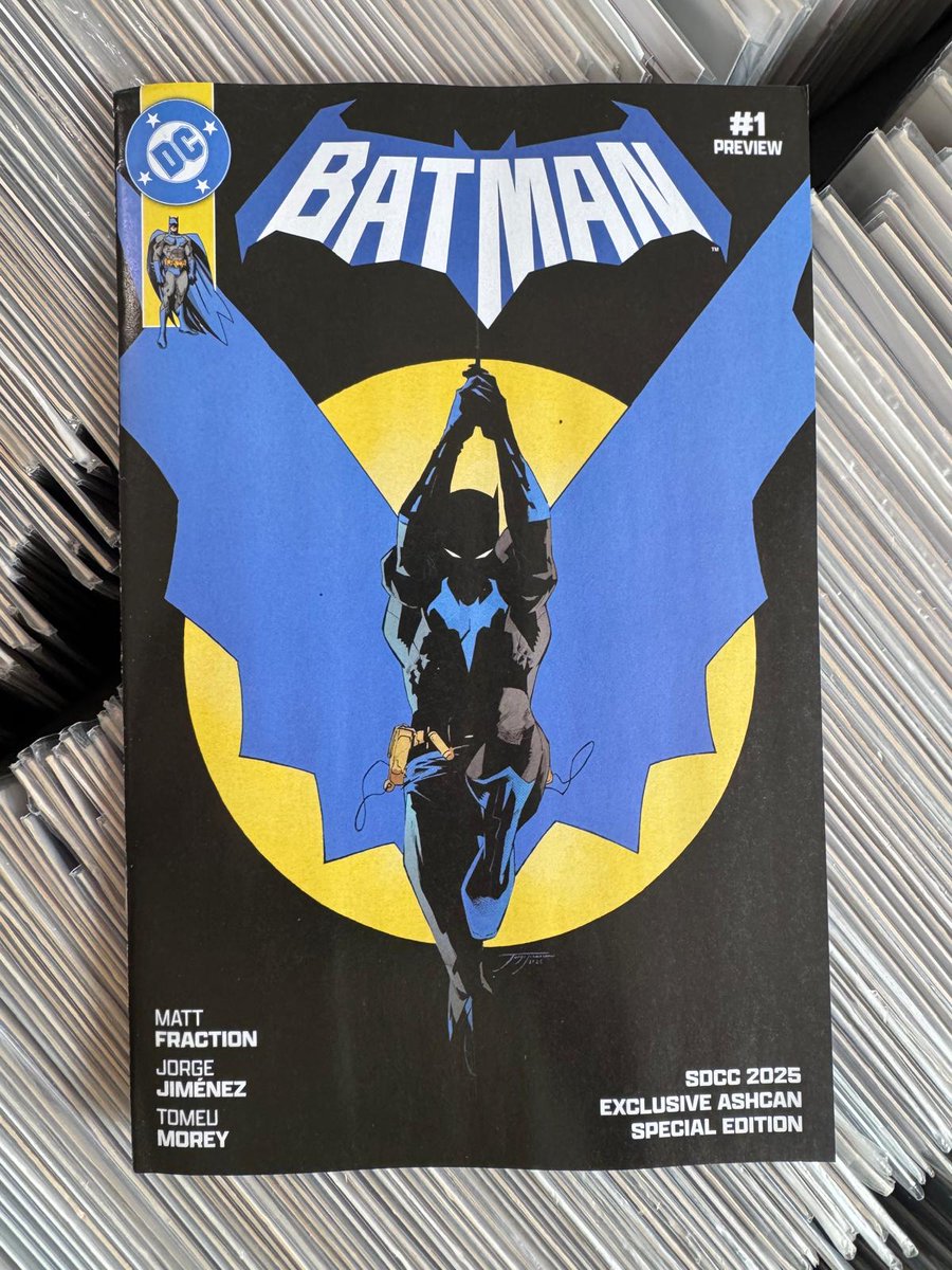 Ya tenemos por aquí el Batman #1 de Matt Fraction y Jorge Jiménez.

Se lee, pero no se toca 😉