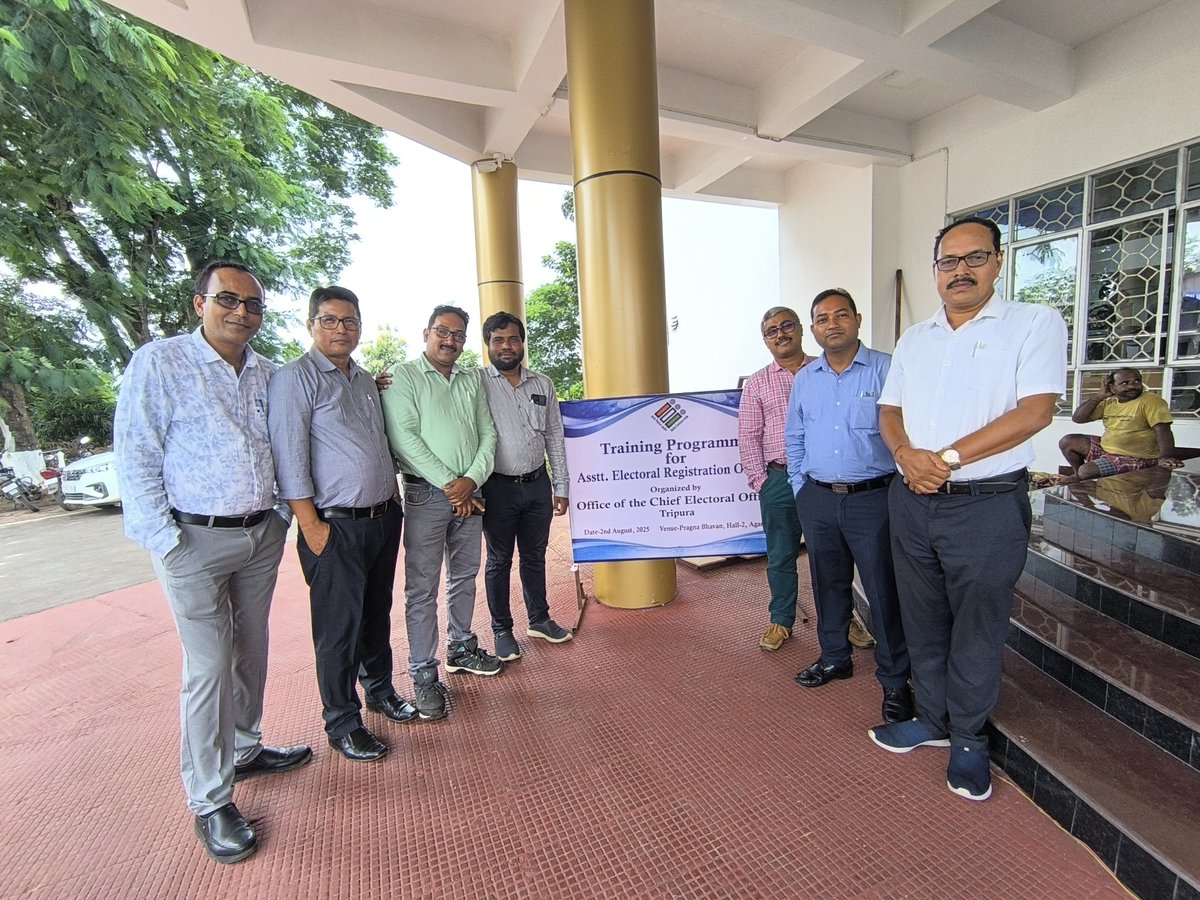 Amit Ray Chaudhuri (@amit3arc) on Twitter photo Attended a Training Programme being an AERO organised by <a href="/ECISVEEP/">Election Commission of India</a> and the session is inaugurated by the CEO Tripura <a href="/ceotripura/">CEO, Tripura</a>. Attended a Training Programme being an AERO organised by <a href="/ECISVEEP/">Election Commission of India</a> and the session is inaugurated by the CEO Tripura <a href="/ceotripura/">CEO, Tripura</a>.