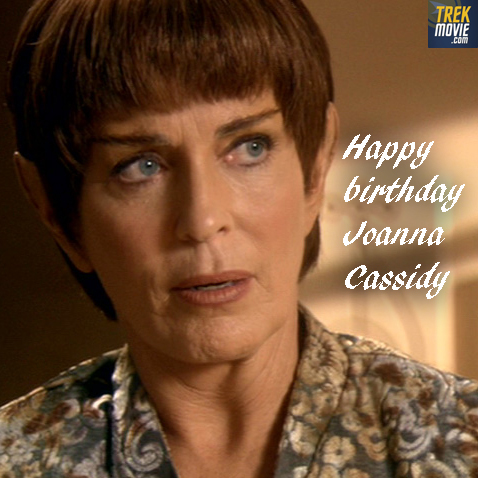 Happy birthday to Joanna Cassidy, best known to #StarTrek fans as T'Les, T'Pol's mother, on #Enterprise.