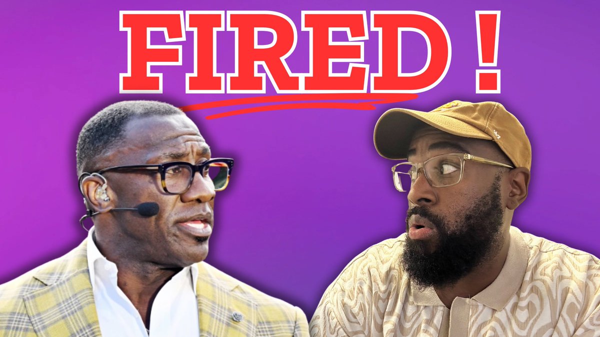 Is Shannon Sharpe's Firing a WAKE UP CALL for Men?  linktw.in/lVfvev