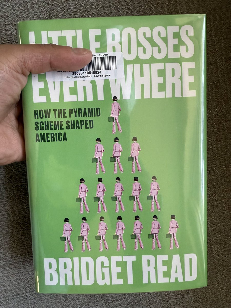 Pavan Sodhan (@psodhan) on Twitter photo Echoing <a href="/robinsreport/">Robin Kaiser-Schatzlein</a> recommendation to buy <a href="/bridgetgillard/">Bridget Read</a> superb new book exploring how multi-level marketing is one of the most noxious scams in the United States as it’s proponents are responsible for draining the wealth of millions, which I reviewed for <a href="/BooksinFive/">Booksin5</a> below! Echoing <a href="/robinsreport/">Robin Kaiser-Schatzlein</a> recommendation to buy <a href="/bridgetgillard/">Bridget Read</a> superb new book exploring how multi-level marketing is one of the most noxious scams in the United States as it’s proponents are responsible for draining the wealth of millions, which I reviewed for <a href="/BooksinFive/">Booksin5</a> below!