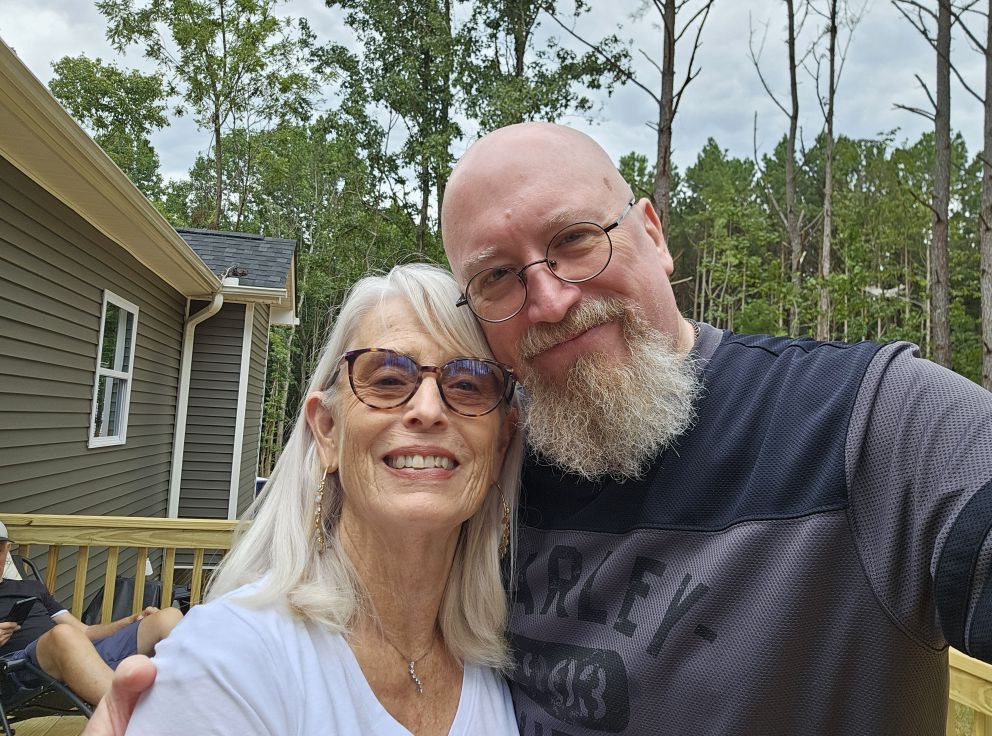 Finally got to visit my mom, up in Virginia.