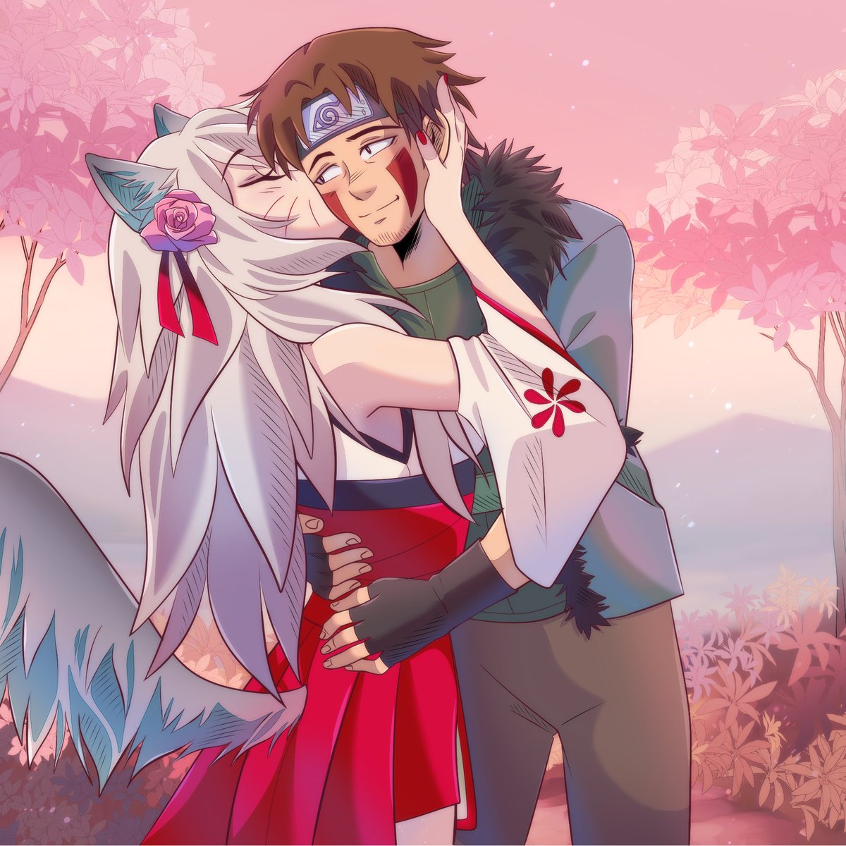 [YCH] - Pink Kiss - Shiranui x Kiba
---
Finished commission for OfficiaLWindyWeather on DeviantArt. ~ If you would like a slot please comment here or any of my social medias. 
---
#naruto #ychcommission #kibainuzuka