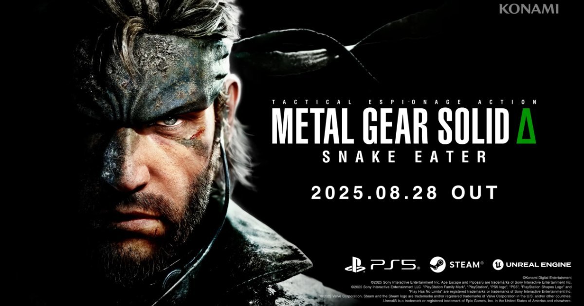 Shoppers! I will be playing MGS Snake Eater when it comes out at the end of the month! 👁️🕹️