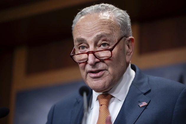 🚨 BREAKING: Schumer had HUGE leverage over Thune tonight because a Congressional delegation is scheduled to go OVERSEAS tomorrow

“Dems know they have us backed in a corner,” a GOP Senate staffer tells me

INSANE

These people are ONCE AGAIN prioritizing foreign nations over