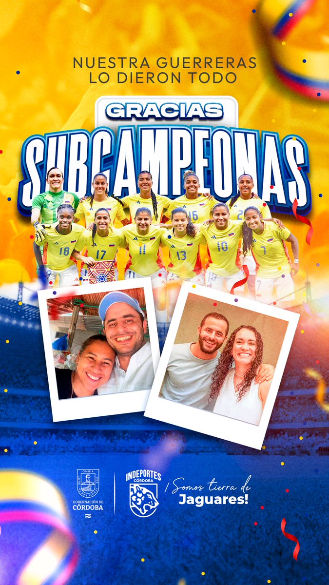 Erasmo Zuleta Bechara (@erasmozb) on Twitter photo Orgulloso de nuestra selección femenina de fútbol, subcampeonas de la #CopaAméricaFem, y de nuestras guerreras y orgullo cordobés, <a href="/leicysantos10/">Leicy Santos</a> y <a href="/kate_tapia/">Kate Tapia</a>, quienes nos dieron la esperanza y nos pusieron a soñar con ser campeones. ¡Son grandes! <a href="/FCFSeleccionCol/">Selección Colombia</a> 🇨🇴
¡La casa Orgulloso de nuestra selección femenina de fútbol, subcampeonas de la #CopaAméricaFem, y de nuestras guerreras y orgullo cordobés, <a href="/leicysantos10/">Leicy Santos</a> y <a href="/kate_tapia/">Kate Tapia</a>, quienes nos dieron la esperanza y nos pusieron a soñar con ser campeones. ¡Son grandes! <a href="/FCFSeleccionCol/">Selección Colombia</a> 🇨🇴
¡La casa