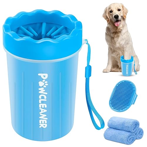 I just received Dog Paw Cleaner, Dog Paw Washer, Paw Muddy Paw Cleaner, Pet Foot Cleaner for Small Medium Large Breed Dogs/Cats (with 3 absorbent towel) - Medium - Blue from locoxjoe via Throne. Thank you! throne.com/gabbie_cakess #Wishlist #Throne