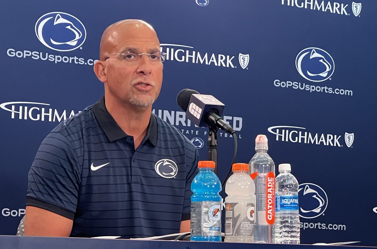 Many, many words, insights (and some videos!) from Penn State football media day hitting the inboxes of Inside the Lions subscribers.

Here's all of what stuck with me from today: insidethelions.substack.com/p/penn-state-f…