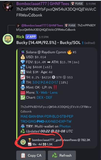 DVDATheCult (@dvdathecult) on Twitter photo Currently actually at a 21x since his call, <a href="/Varrior7777/">Varrior.SOL</a> continues his hot streak of calls in the DVDA discord! Nice work! 🔥🔥🔥🔥 Currently actually at a 21x since his call, <a href="/Varrior7777/">Varrior.SOL</a> continues his hot streak of calls in the DVDA discord! Nice work! 🔥🔥🔥🔥