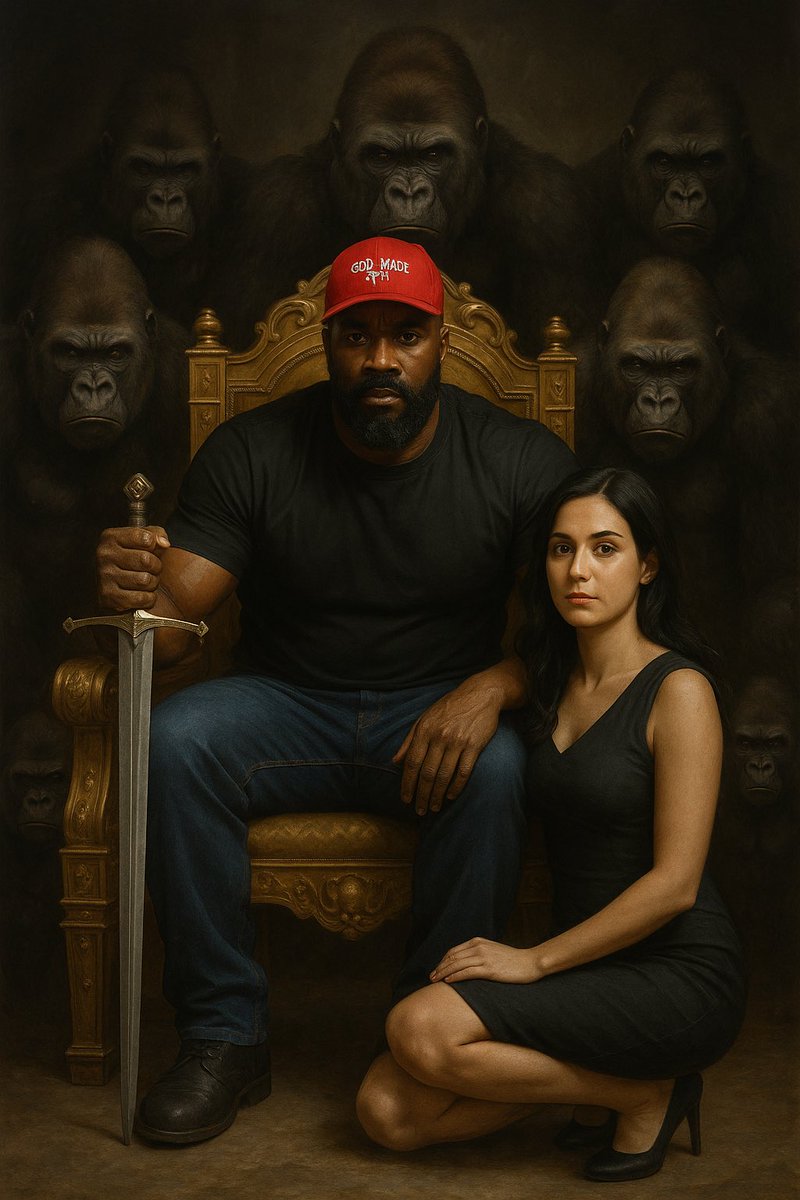 So, last night I said my jeans (and genes) were silverback sized.

It pissed off the FBA crowd, led by Tariq Nasheed.

I’m guessing my next ad, which places me as King of the Silverbacks, isn’t going to go over too well with them.

Please don’t share this with them. I’d hate to
