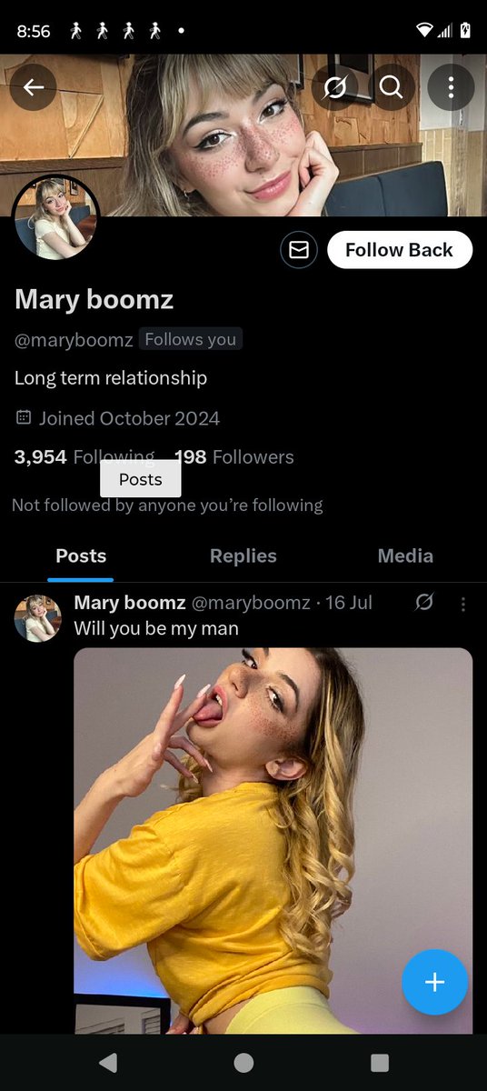 Anyone who gets a message from this person, she's a scammer, just wants money