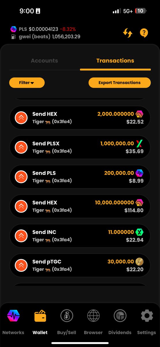 I give every day to the community I do not take from ANYONE …… this is what I donated yesterday to friends to onboard them and get them interested….. works amazing ✅