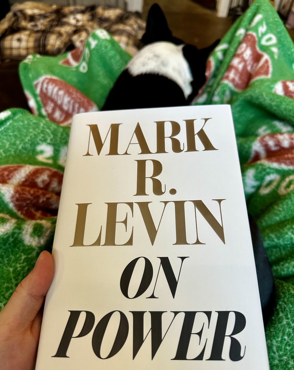 CTMcMichael's tweet image. Second chapter in. @marklevinshow @realDonaldTrump @ConservativeOG @CR #onpower #marklevin