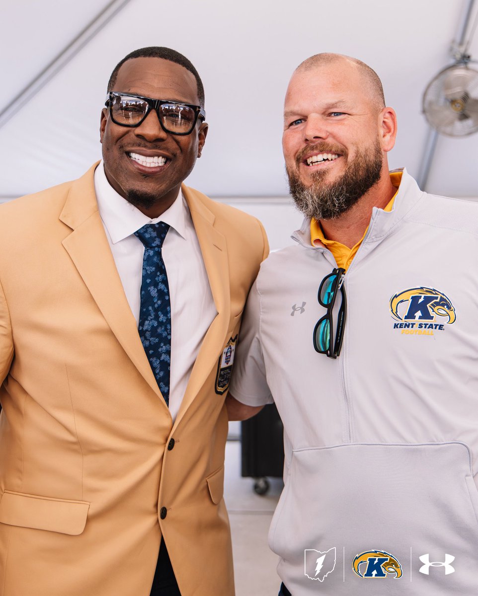 Celebrating Antonio Gates induction into the Pro Football Hall of Fame! 🙌 From a Kent State Golden Flash to one of the game’s all-time greats, an incredible journey and a well-deserved honor.