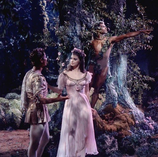 new york city ballet's 1966 production of a midsummer night's dream