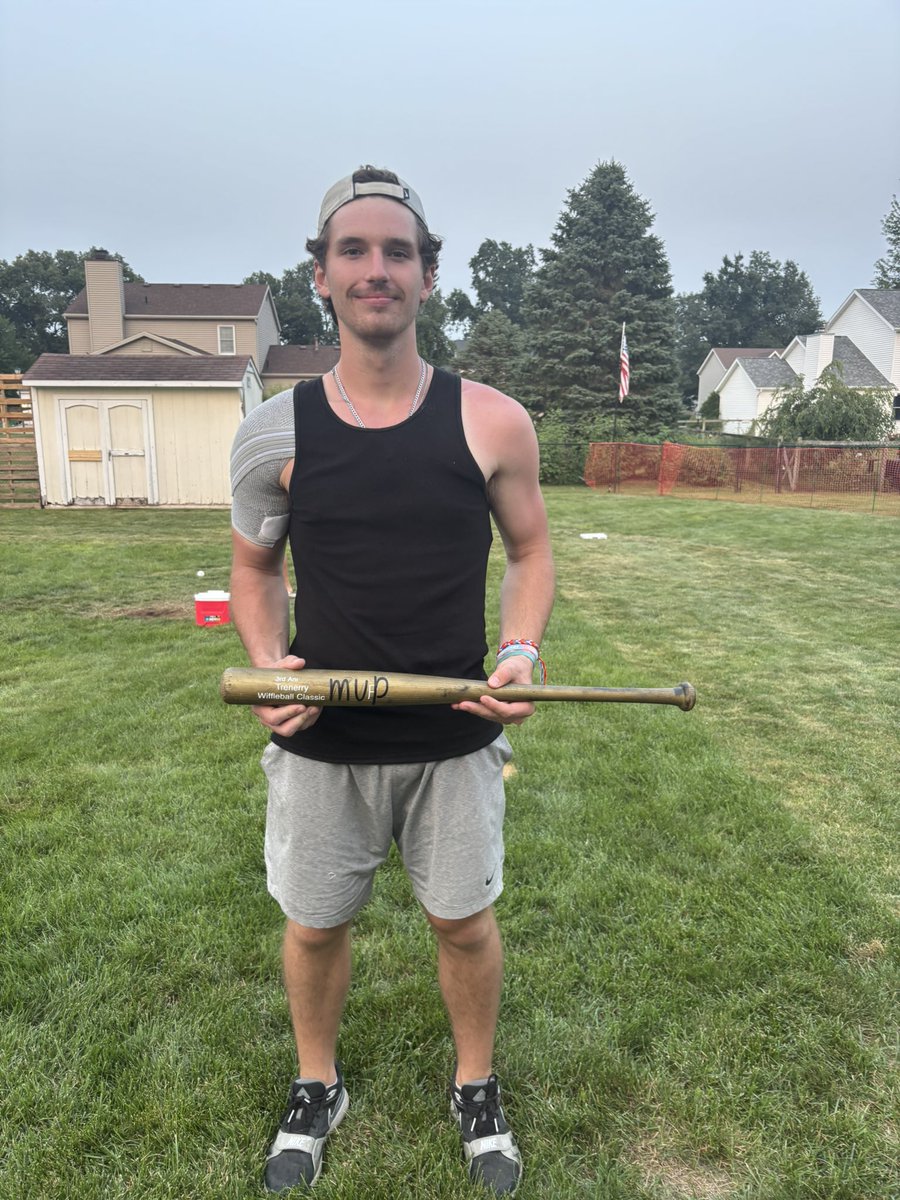 Joe Trenerry is your MVP winner. Joe was dominant at the plate hitting 2 grand slams with 9 RBI’s while posting a .375/.643/1.500 slash line with a league leading 2.143 OPS. 

#TWBC