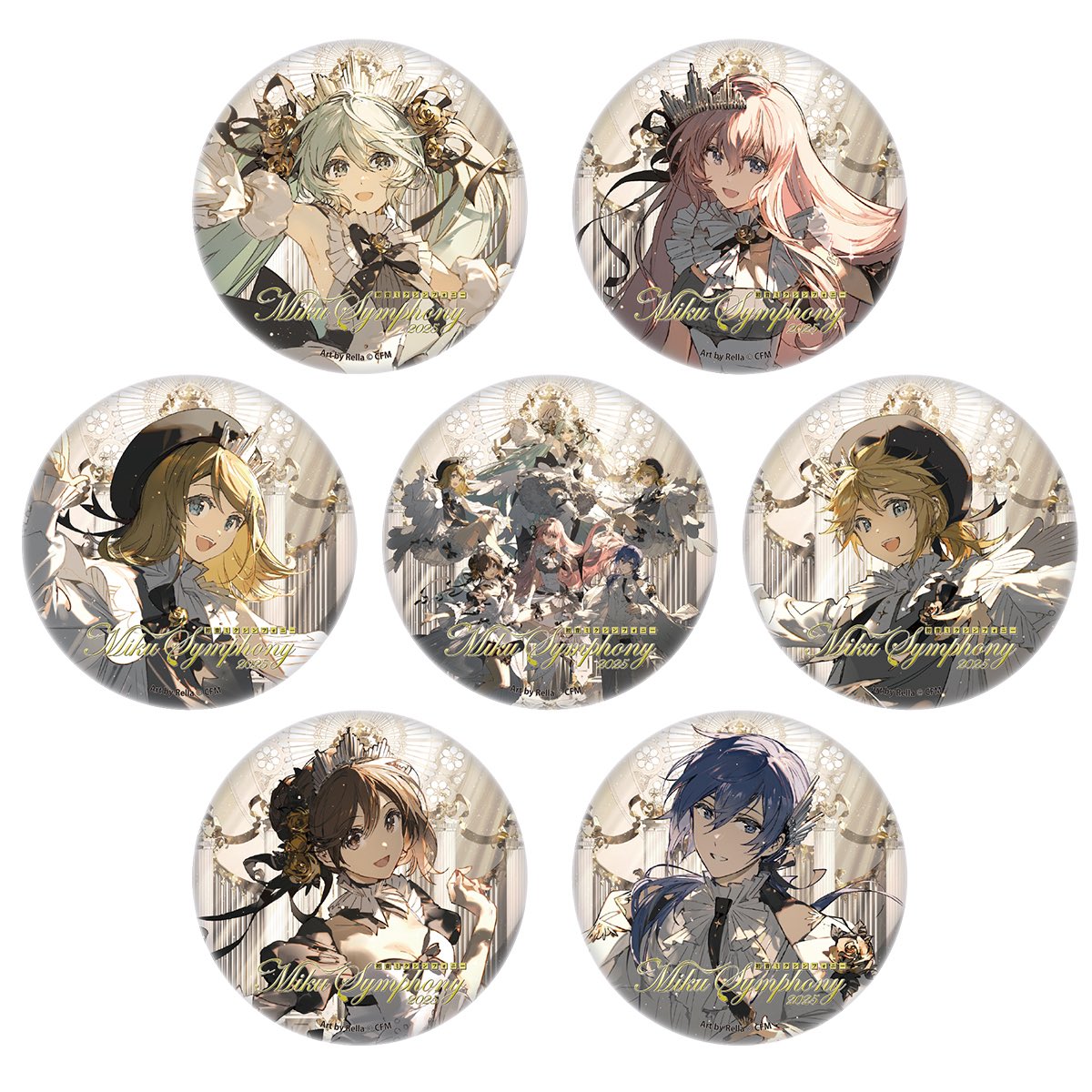 新品　初音ミクシンフォニー 缶バッジ KAITO 悪ノ交響曲 会場予約限定特典 新品初音ミクシンフォニー 缶バッジ KAITO 悪ノ交響曲 会場予約限定特典