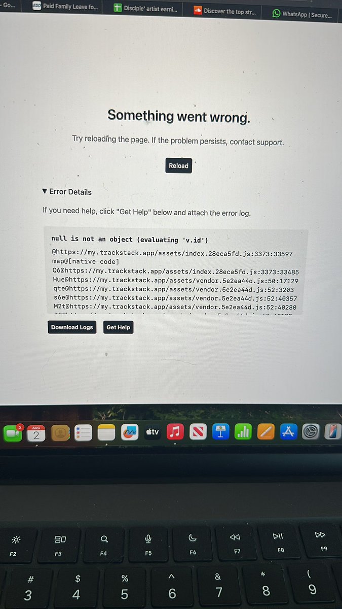 ThomasGarciaVS's tweet photo. @trackstackapp guys, how are you charging us 19.99 / month when so many part of the website is broken? https://t.co/c3JuZPidZP