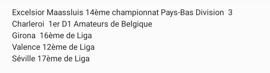Carthagi_one's tweet photo. 📊📈
Les faits, rien que les faits.
Ils peuvent faire de la communication à outrance, cela n'en fera pas une vérité.
Voici les équipes affrontées par l'OM pendant les matchs amicaux, ainsi que les résultats. Je vous laisse juger par vous même.
#TeamOM #statOM https://t.co/aYGVFzaKZk